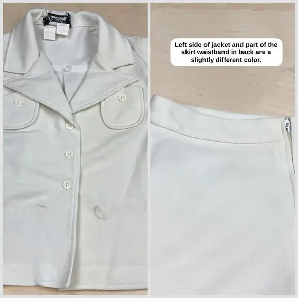 Vintage 1970s 3-Piece Jacket Blouse and Skirt Set - Picture 6 of 10